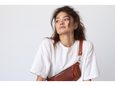 Our new product, - genuine leather belt bag "Crazy Horse": style and quality!